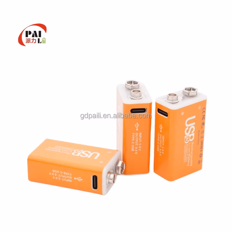 9V 500mAh USB Type-C Li-ion Battery Pack Ncm/Ncm Anode Material Lco Cell Golf Carts Power Tools Toys Boats-Manufacturer Direct