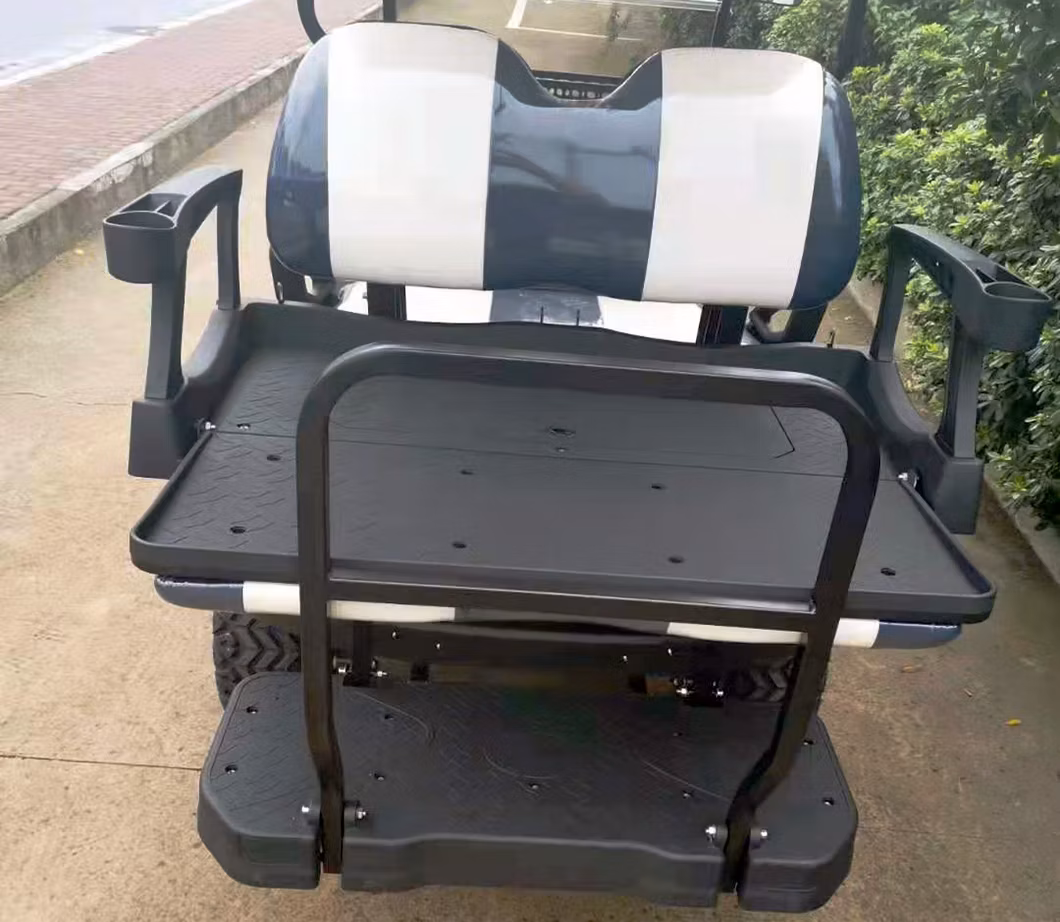 New Energy Mini 72V/5kw/7.5kw AC System Lithium Battery Adult Street Legal off Road Mini 2+2 4 Seat Club Tourist Utility Electric Buggy Hunting Golf Cart