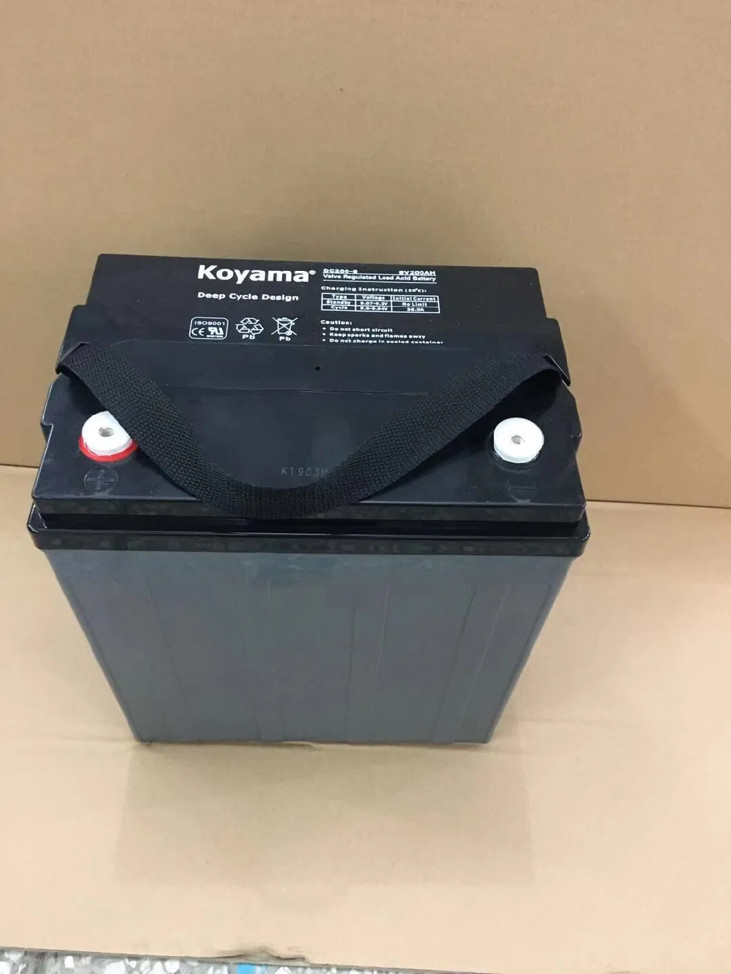 Golf Cart Electric Battery for Electric Vehicles T875 Lead-Acid Forklift Battery