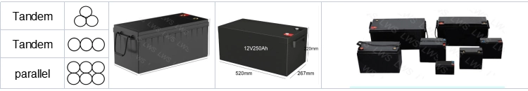 Lws Wholesale Rechargeable Lithium LiFePO4 Batteries12V 50ah 100ah 120ah 150ah 200ah 300ah 400ah Volt Li-ion Battery Pack