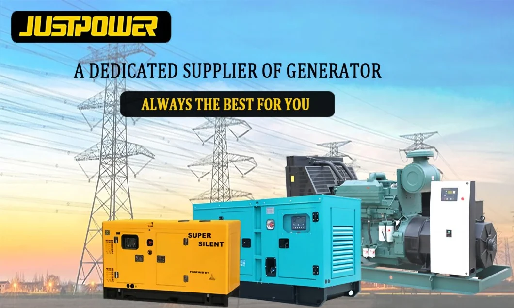 China Factory 30kVA 60kVA 80 kVA 50Hz 60Hz Diesel Home Electric Generator Price Power by UK-Perkins