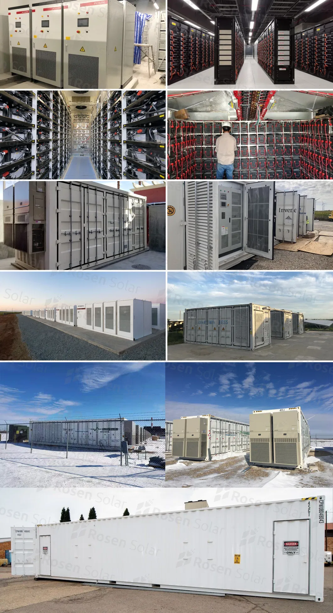 Lithium Energy Storage Solution 50kw 100kw 150kwh 300kwh