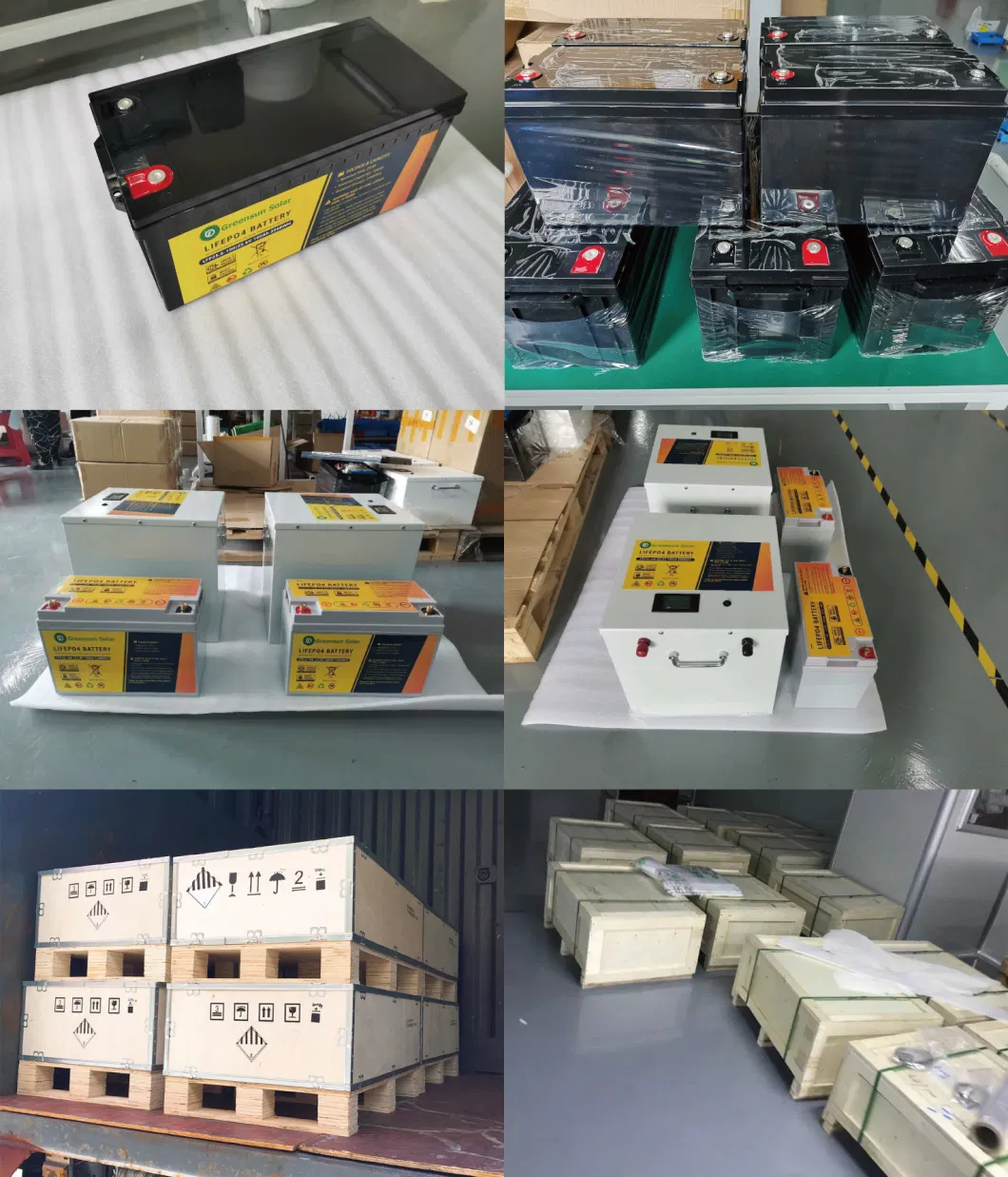 China Factoy Manufacturer 12V 24V 100ah 200ah 300ah Solar Battery