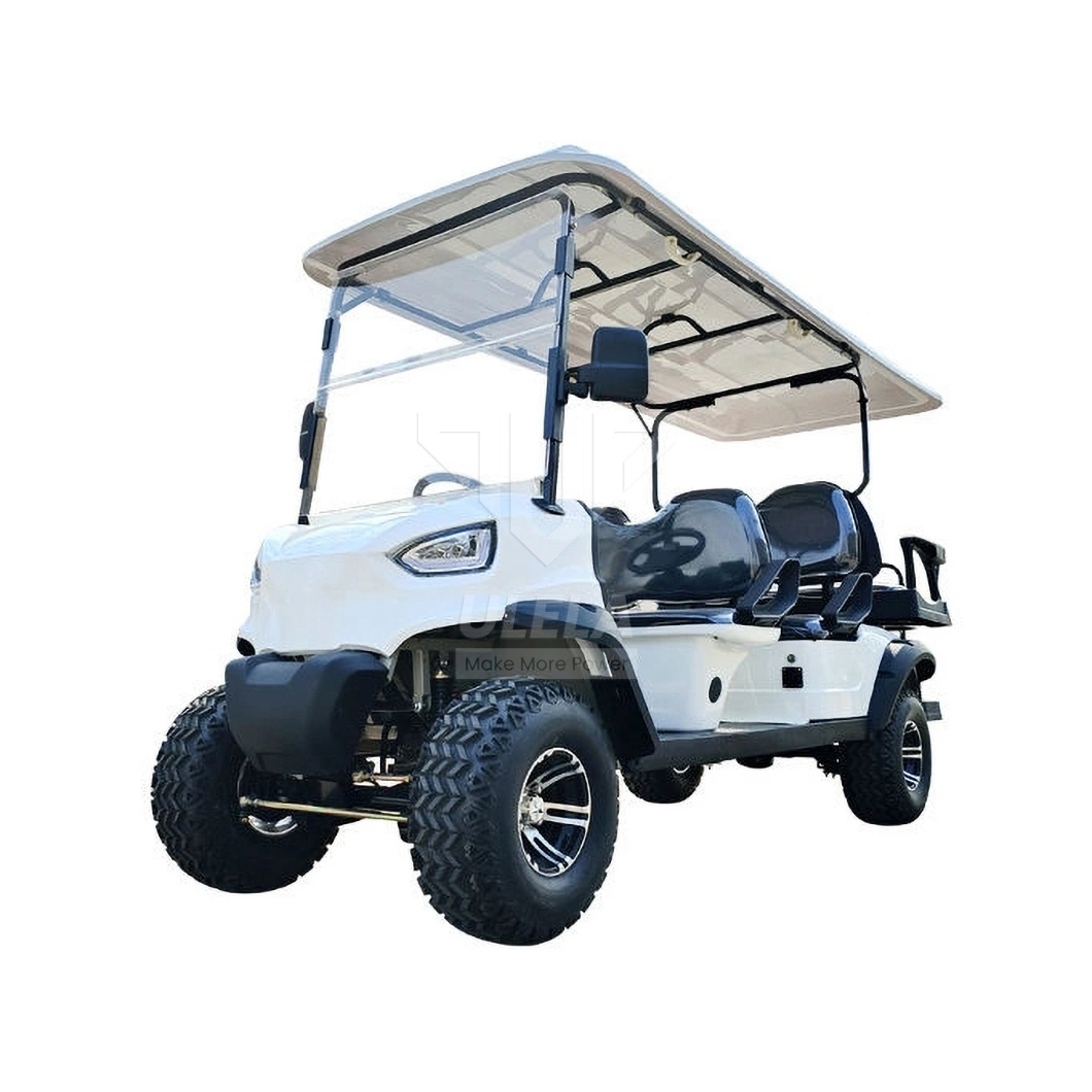 Ulela Golf Cart Distributors &lt;4m Brakes Distance Golf Cart 2 Seat China 6 Seater 36V Lithium Battery Golf Cart