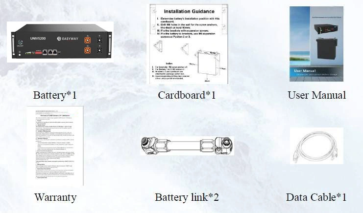 51.2V 280ah The Rack-Mounted Lithium Ion Battery Pack for Golf Cart