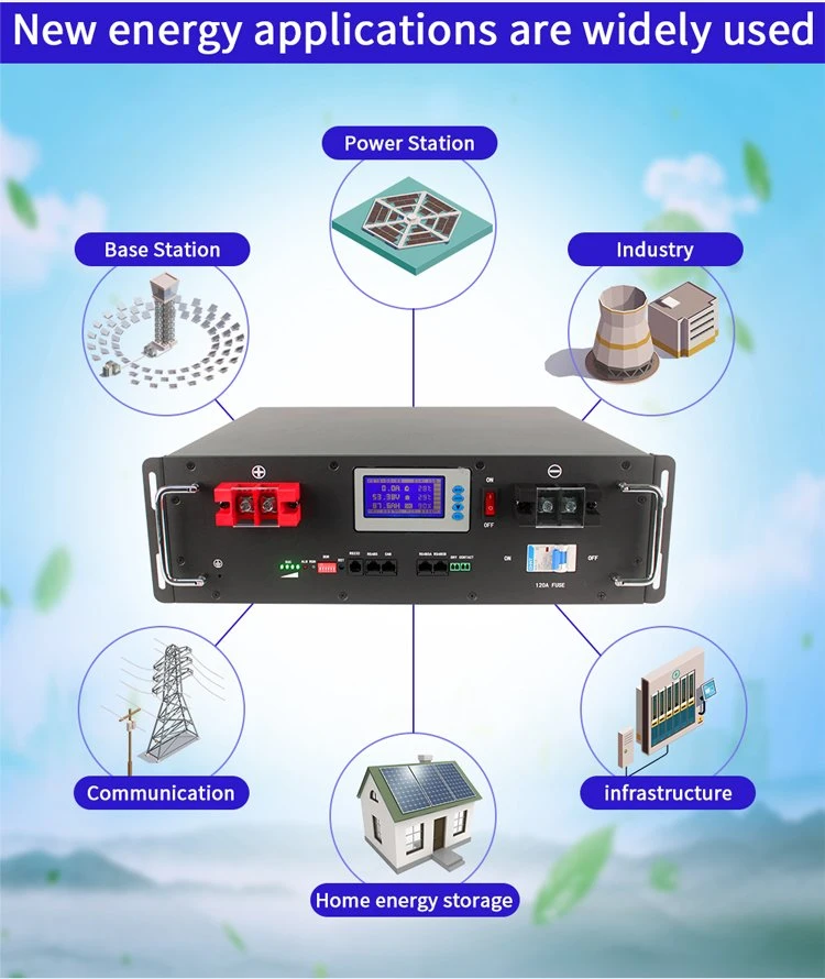 EU South Africa Solar Battery Box All in One Ess Lithium Iron Phosphate Battery 48V 200ah