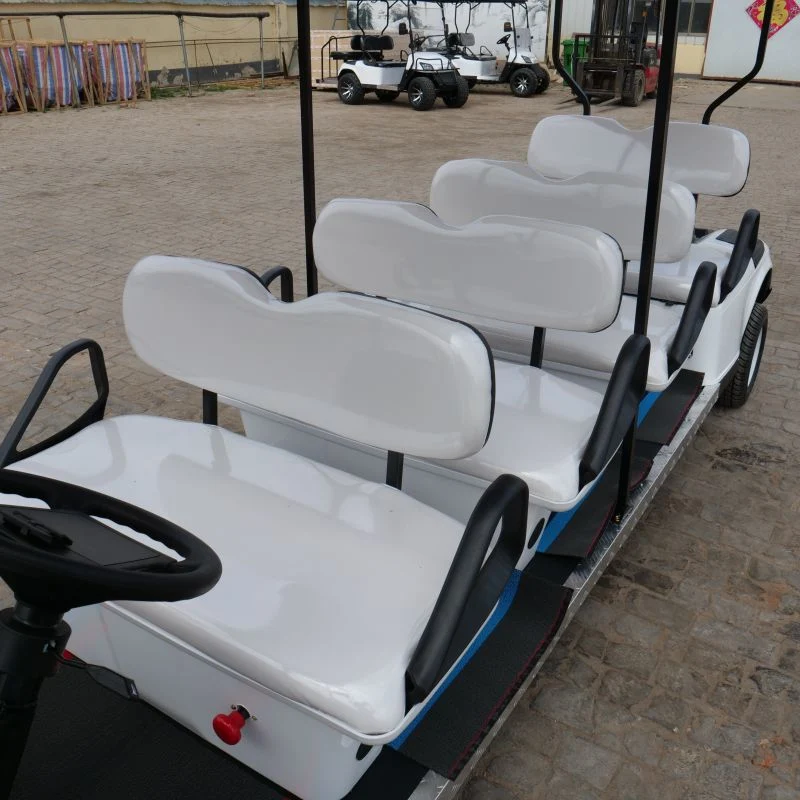 Supreme Comfort, Customizable Design, Long-Range Battery, Easy Maintenance, Ideal for Hotels and Villas 8-Seater Custom Golf Cart, 8-Seater Custom Golf Cart,