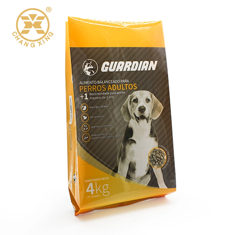 Side Gusseted Resealable Pouch Dry Fish Food Packaging Manufacturer for Premium Koi Feed 10kg 15kg of Pet Food Bag for Pets