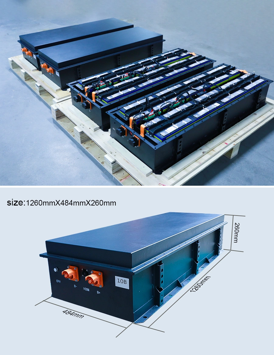 Cts Lithium Ion Electric Car Battery 60kwh 614V 100ah LiFePO4 Electric Vehicle Battery, EV Battery Modules 30kwh 40kwh 96V for Marine Boat