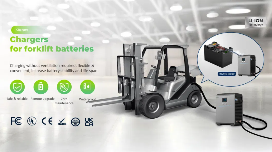 Ecas48V 100ah Lithium Battery LiFePO4 Batteries Used in Heli /Jlg/ Dossan Forklift