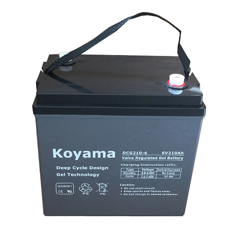 China A Grade Golf Cart Power Battery Model 4-Evf-150 8V150ah Gel Type