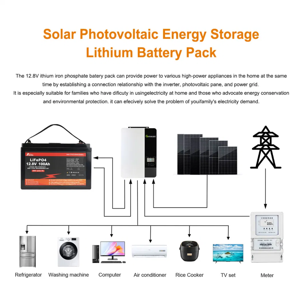 LFP Lip4 LiFePO4 Golf Cart Battery 48V 60ah 50ah 100ah 175ah with BMS Battery Pack