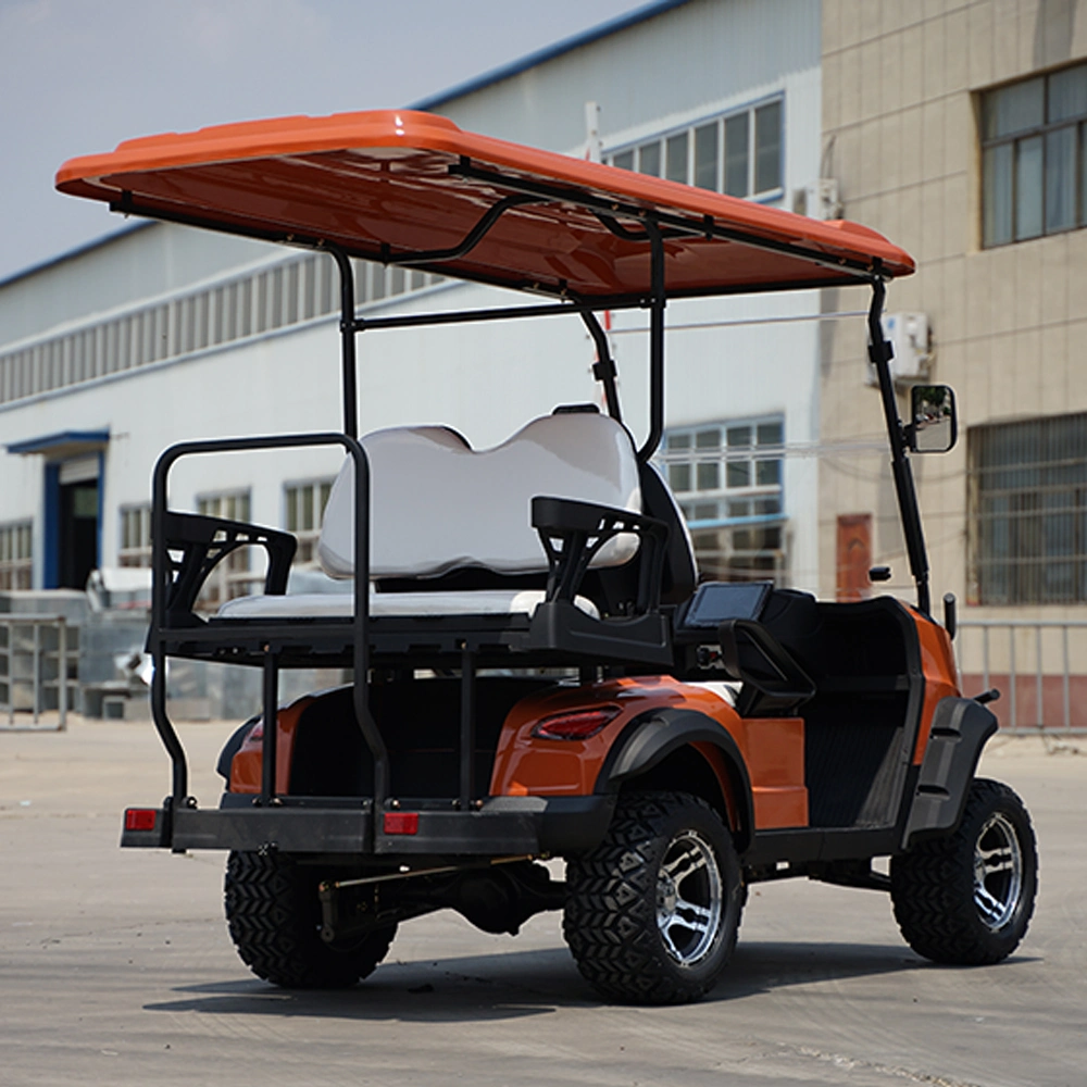 Battery Powered 2 4 6 Passenger Seats Electric Utility Cargo Golf Cart Truck with Long Range