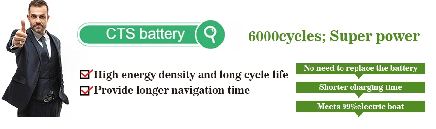 Cts Lithium Ion Electric Car Battery 60kwh 614V 100ah LiFePO4 Electric Vehicle Battery, EV Battery Modules 30kwh 40kwh 96V for Marine Boat