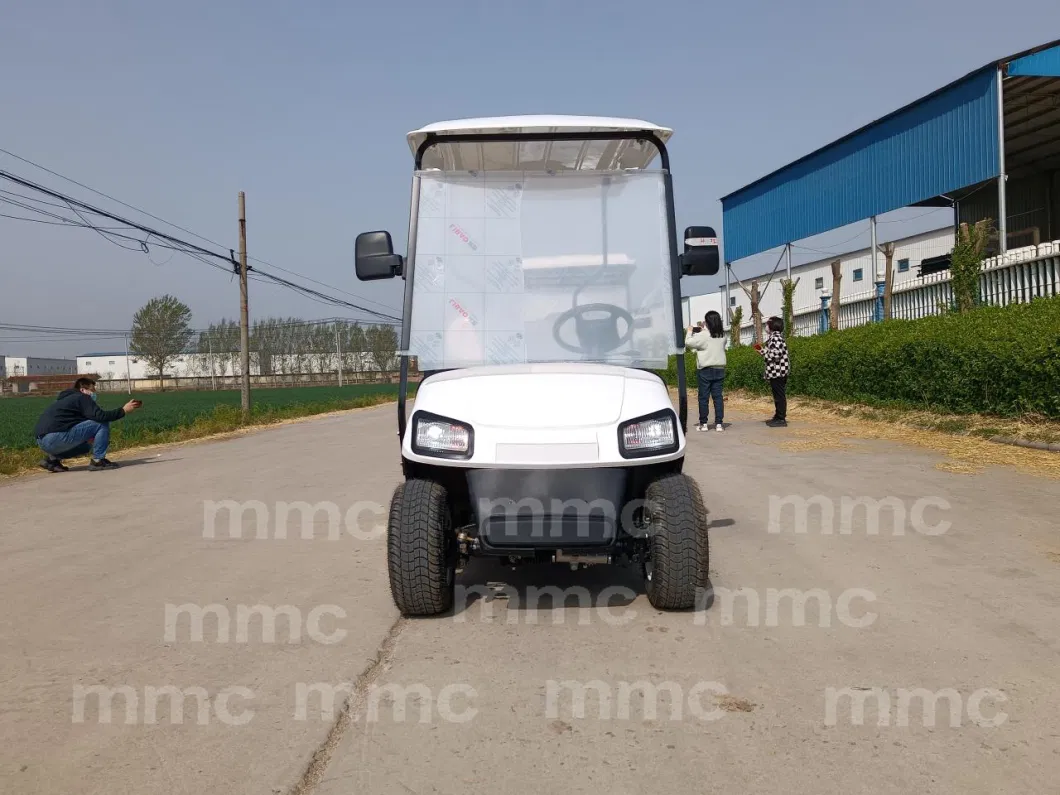 MMC Brand New 4 Wheel Electric Golf Cart 60V Lithium Battery Mobility Scooter 3 Rows of 6 Seats Electric Car