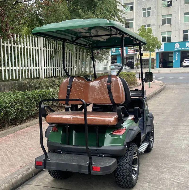 MMC Brand Mobility Scooters 72V 2+2 -Seater Hunting Car with Lead-Acid/ Lithium Battery 5000W Big Power Electric Golf Cart