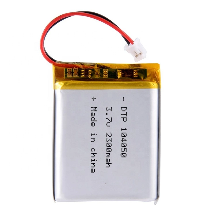 Dtp104050 Li-ion 3.7V 2300mAh Rechargeable Li-Polymer Battery for Golf Carts