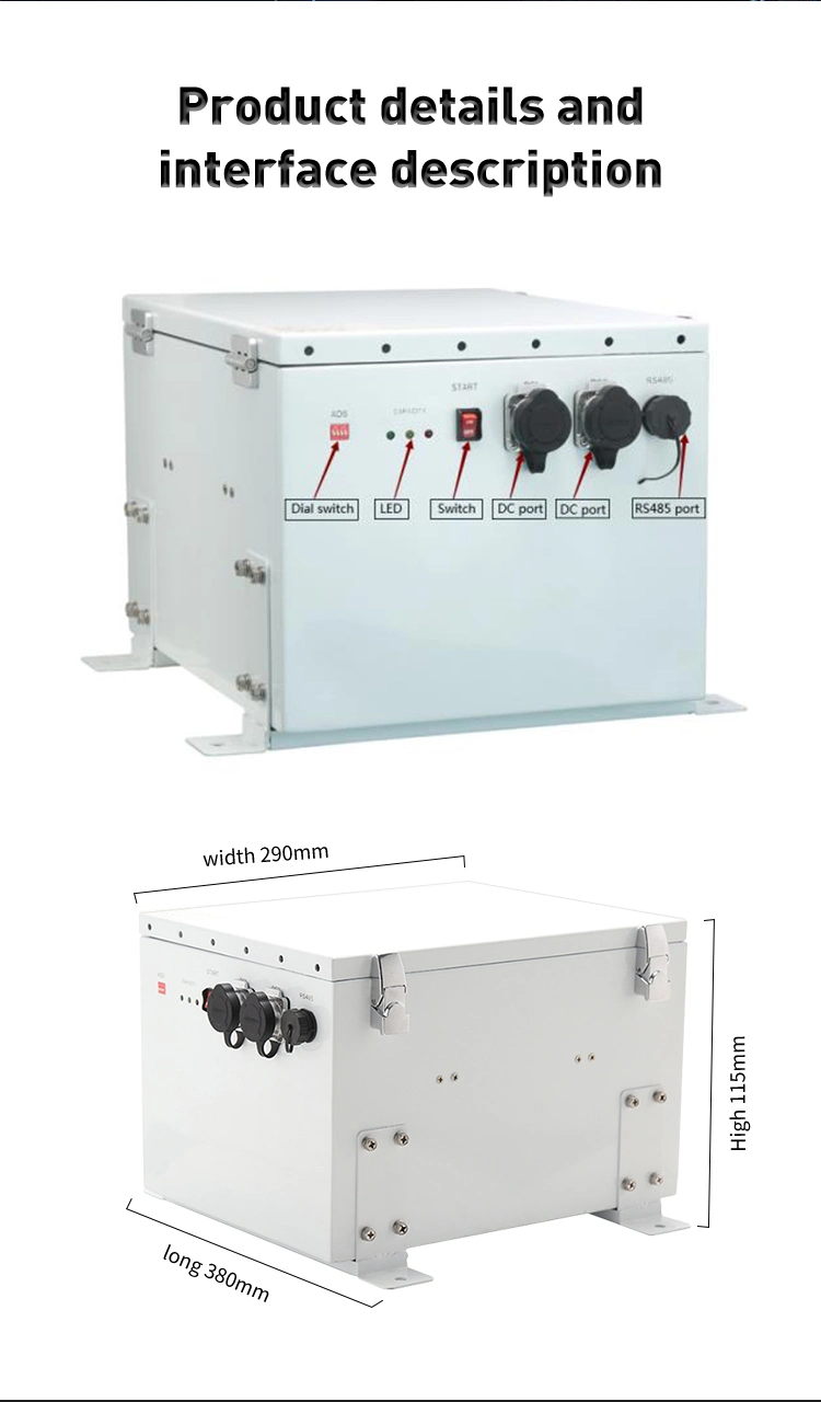 U-Greenelec 51.2V20ah Medical Equipment, Emergency Power Supply LiFePO4 Battery Pack