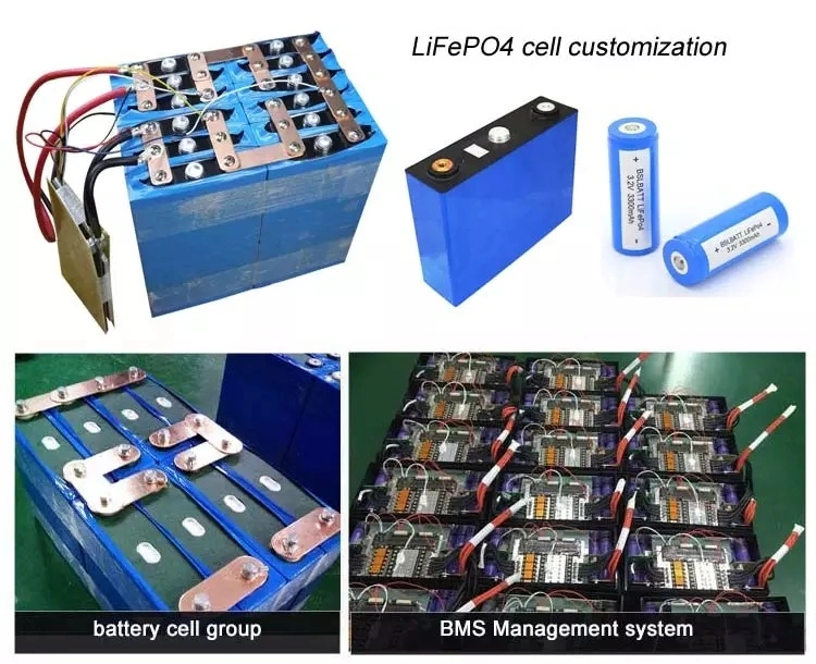 Yangtze 24V 72V 200ah Liop LiFePO4 Battery