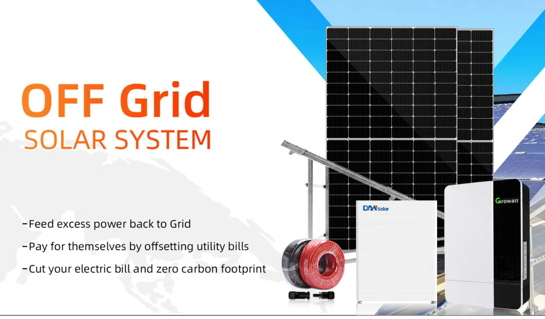 Renewable Energy System 30kw 50kw Solution Dah Solar