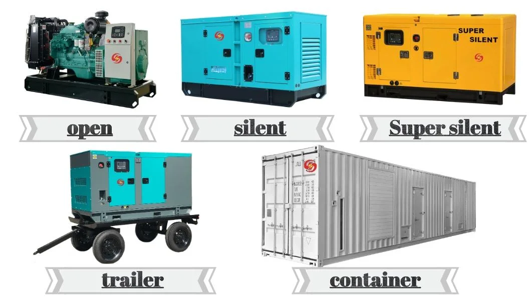 3kw 5kw 6kw 7kw 8kw 9.5kw 10kw 12kw Diesel Silent Generator Power 10 kVA