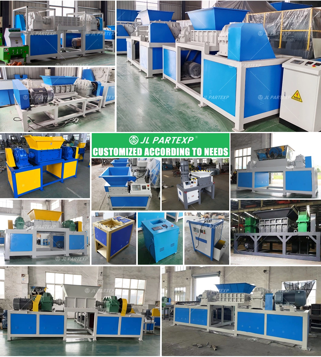 Beef/Cow/Pig/Chicken/Fish/Poultry Meat Dead Body Carcass Carcasses Electric Motor Double Two Shaft Crusher Shredder with CE Certified Complete Blade