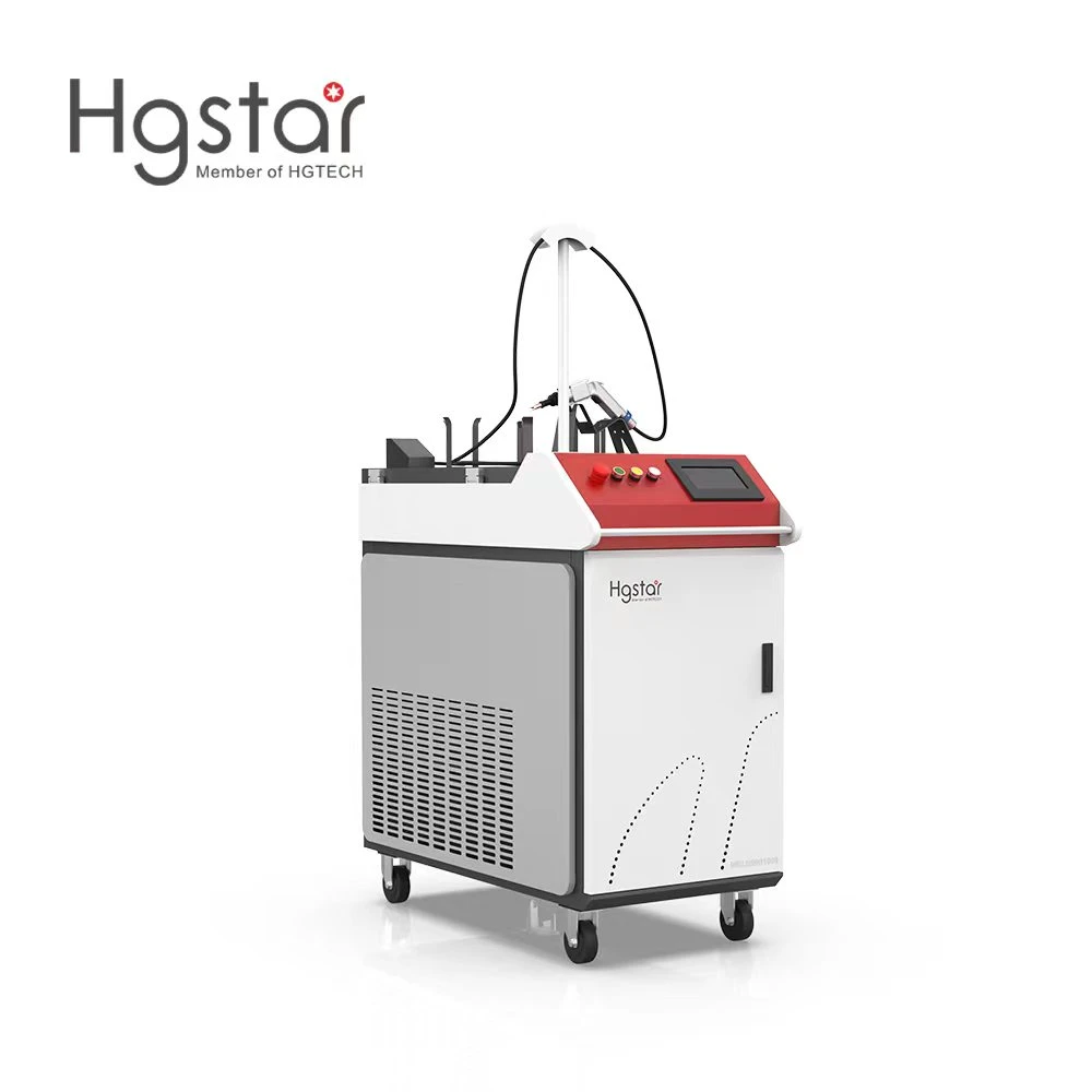 Hgstar 1000W 1500W 2000W 3000W Fast Platform and Handheld Fiber Laser Welding Machines Carbon Steel Stainless Steel Aluminum Brass Alloy Metals Laser Welder