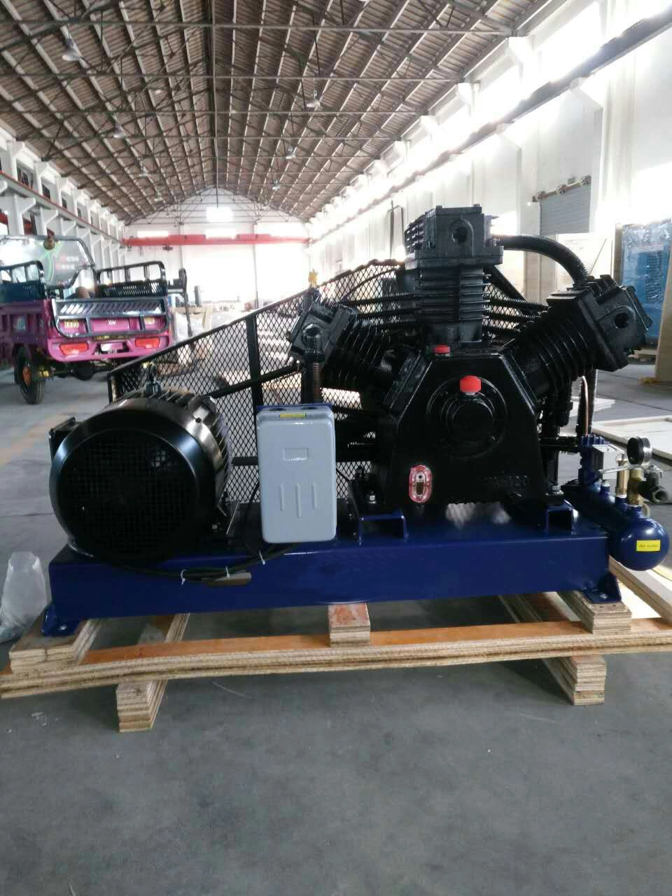 3HP 5HP 10HP 8bar Industry Small Piston Air Compressor with Gasoline Engine