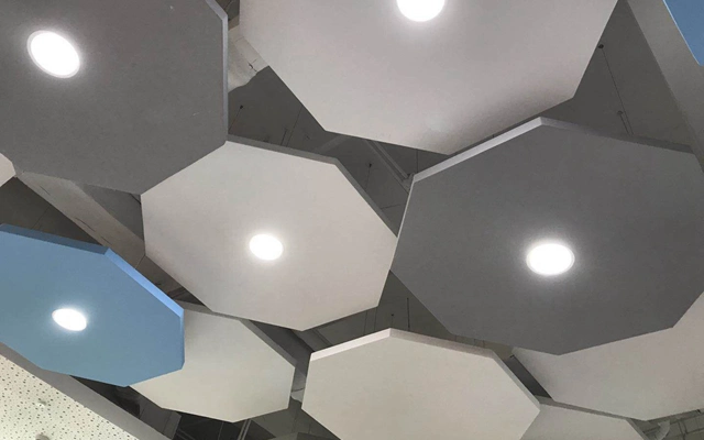 False Ceiling Panel Acoustic Acoustic Ceiling Hanging Panels Acoustic Ceiling Clouds