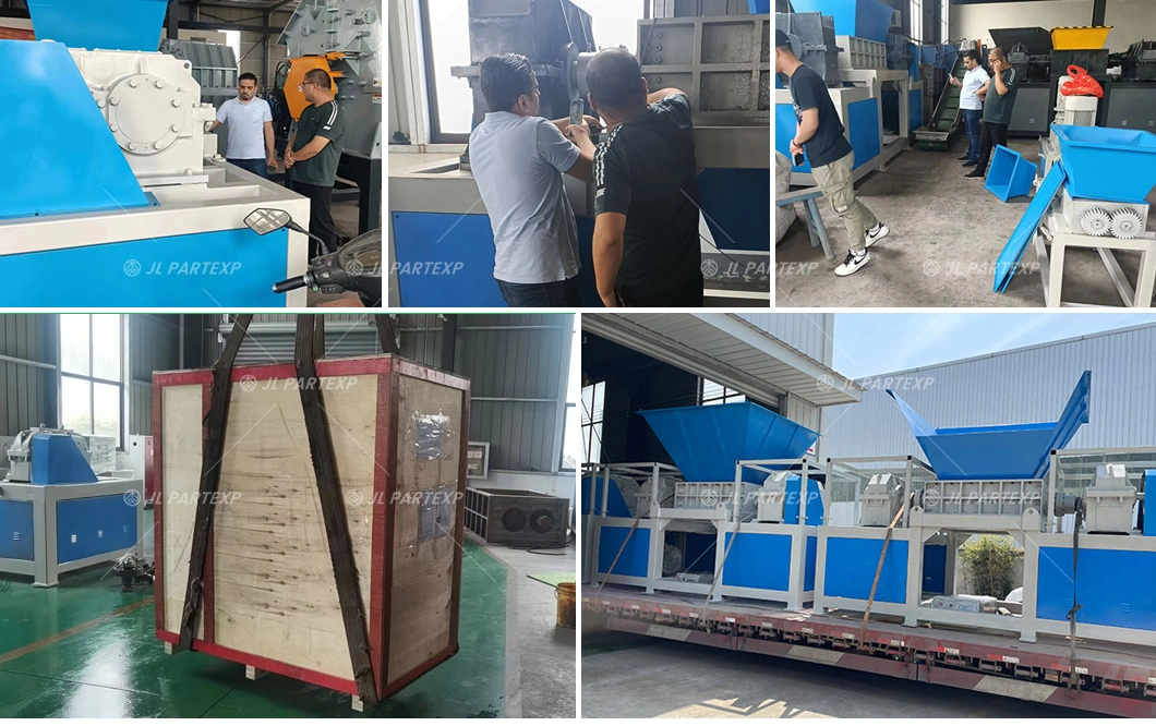 Side Feeding! Industrial Chipper/Foam/Metal/Tire Tyre/Plastic/Cardboard/Car Bumper/Steel Metal /Film/Wood Panel Pallet/Plywood/Log Shredder Machine