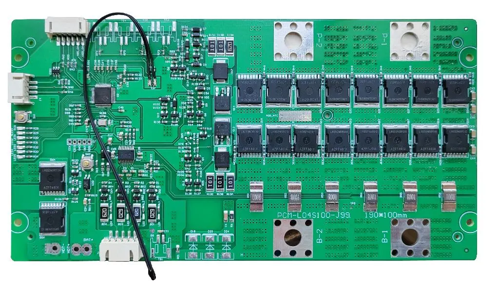 Smartec Manufacturer 1s 4s 10s 16s 24s 30s 24V 100A 200A LiFePO4 Lithium Ion Battery Pack Storage Solar PCM/BMS for Intelligent System