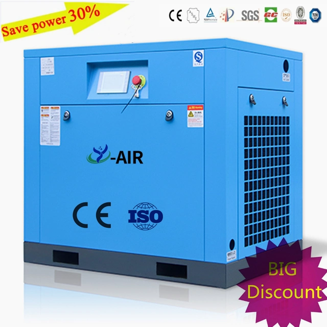 8 Bar 10bar 115psi Small Electric Rotary Screw Air Compressor Industrial Direct Air Compressor for Sale 15kw 20HP 16bar Compresor De Aire Factory/Supplier