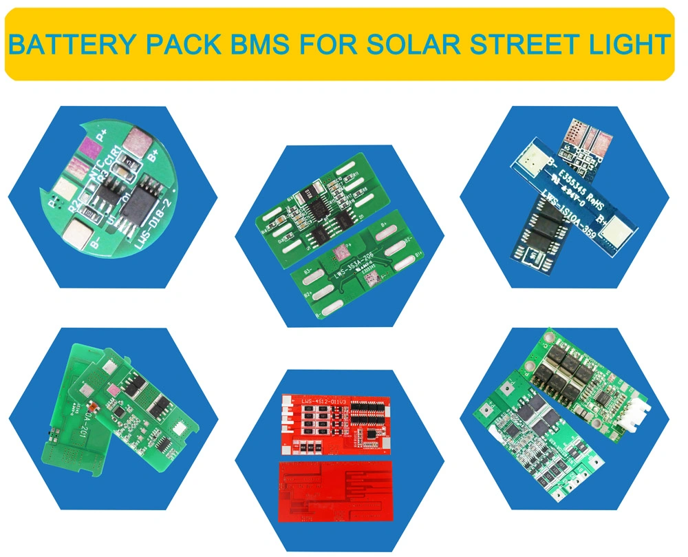 Shenzhen Factory 3.7V 4.2V Round BMS 1s 5A