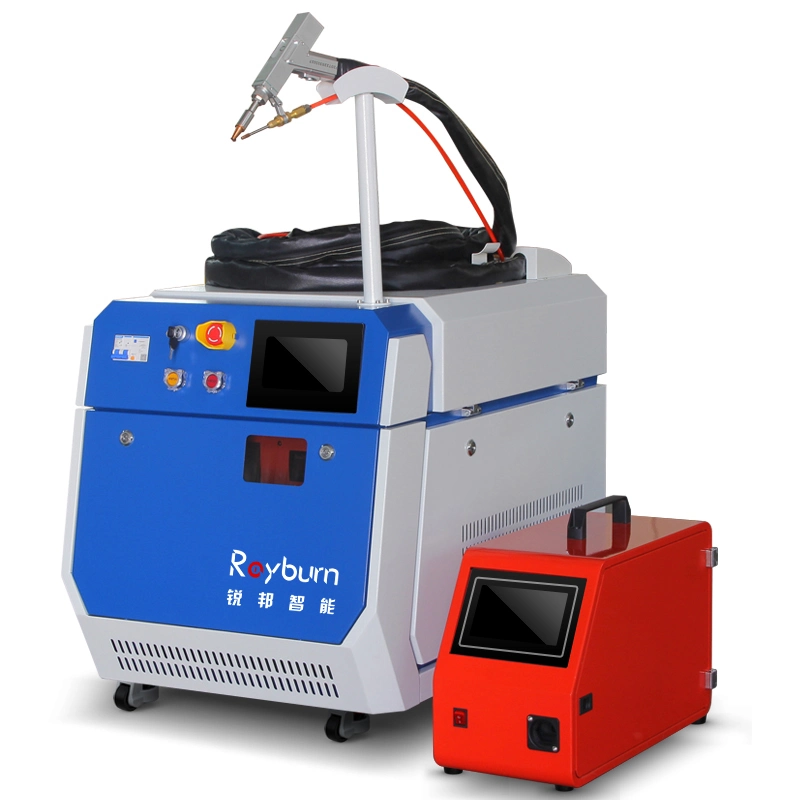 Handheld Protective Mini Fiber Laser Metal Welding Machine Cutting Cleaning Machine Rust Remover Metal Welding Cleaning Fiber Laser Welder with 3 in 1, 4 in 1