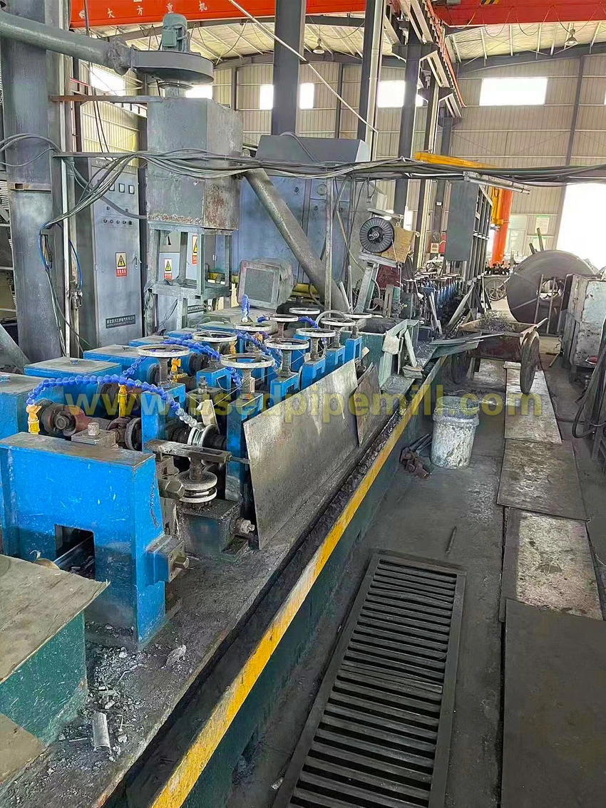 Second Hand ERW Tube Mill 32 Enlarged to 50 Made in China Technology Line