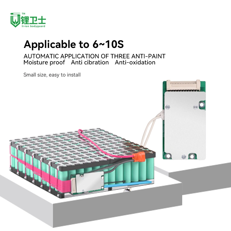 Lws 10s 15A Li-ion LiFePO4 BMS for EV with RS485 Protocol Bluetooth Active Balance