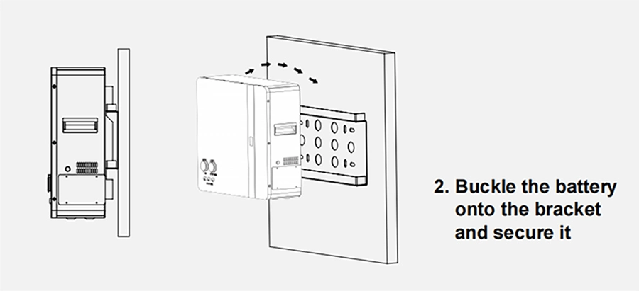 Sunway Hot Sell for Home Life Po4 Wall Mounted Lithium Battery