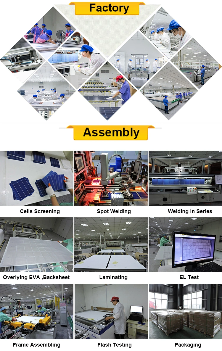 High Efficiency 295W 300W 310W Solo Solar Panel Price