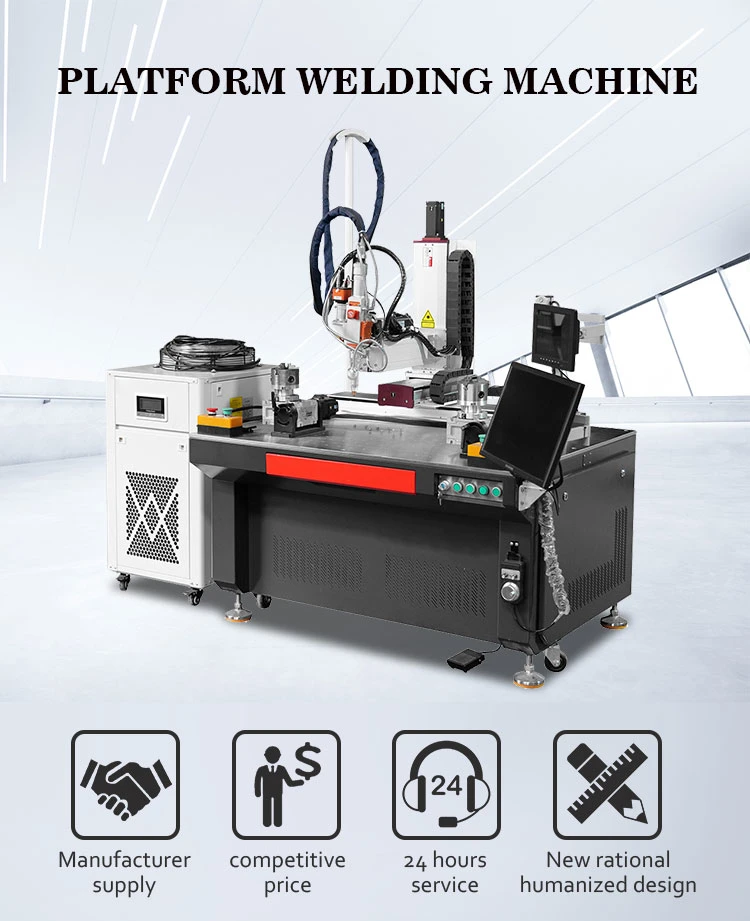 4 Axis 5 Axis Battery Continuous Fiber Galvanometer Spot Laser Welding Sealing Machine