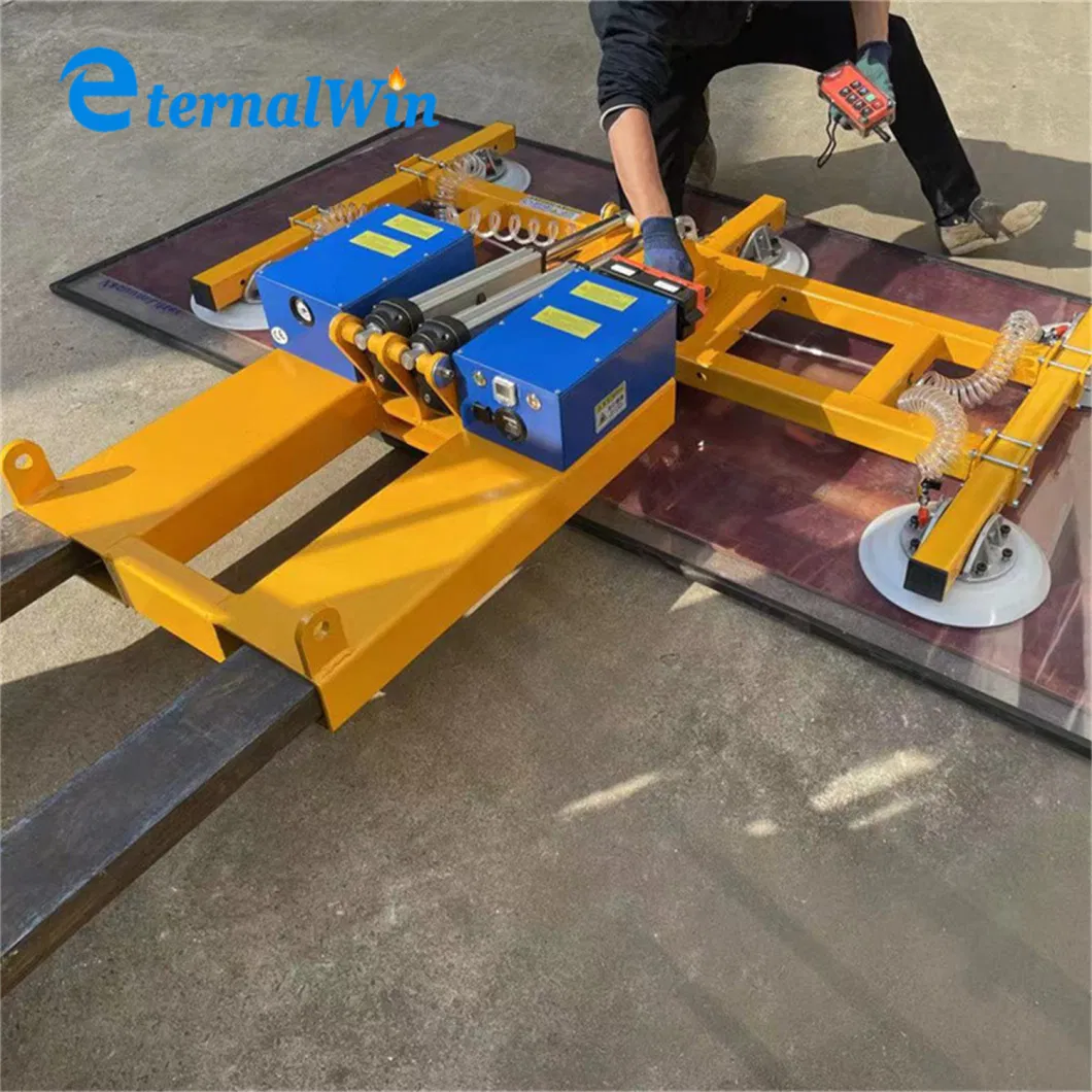 Eternalwin Battery Glass Vacuum Lifter Machine 500kg Electric Vacuum Lifter with Forklift Truck