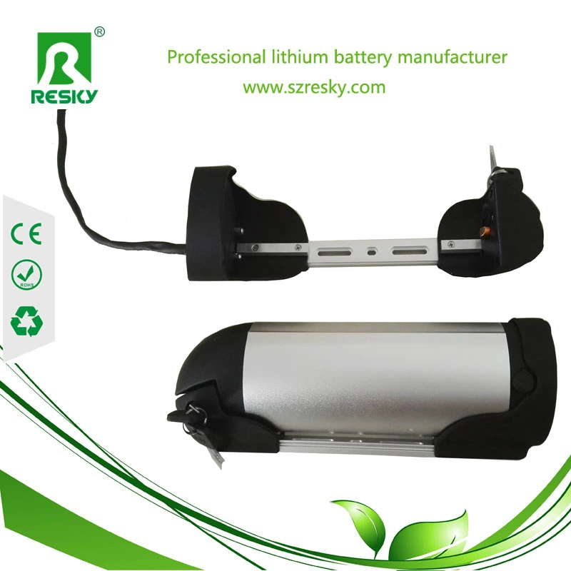 36V 9ah Dolphin Tube Li-ion Battery with BMS for Ebike