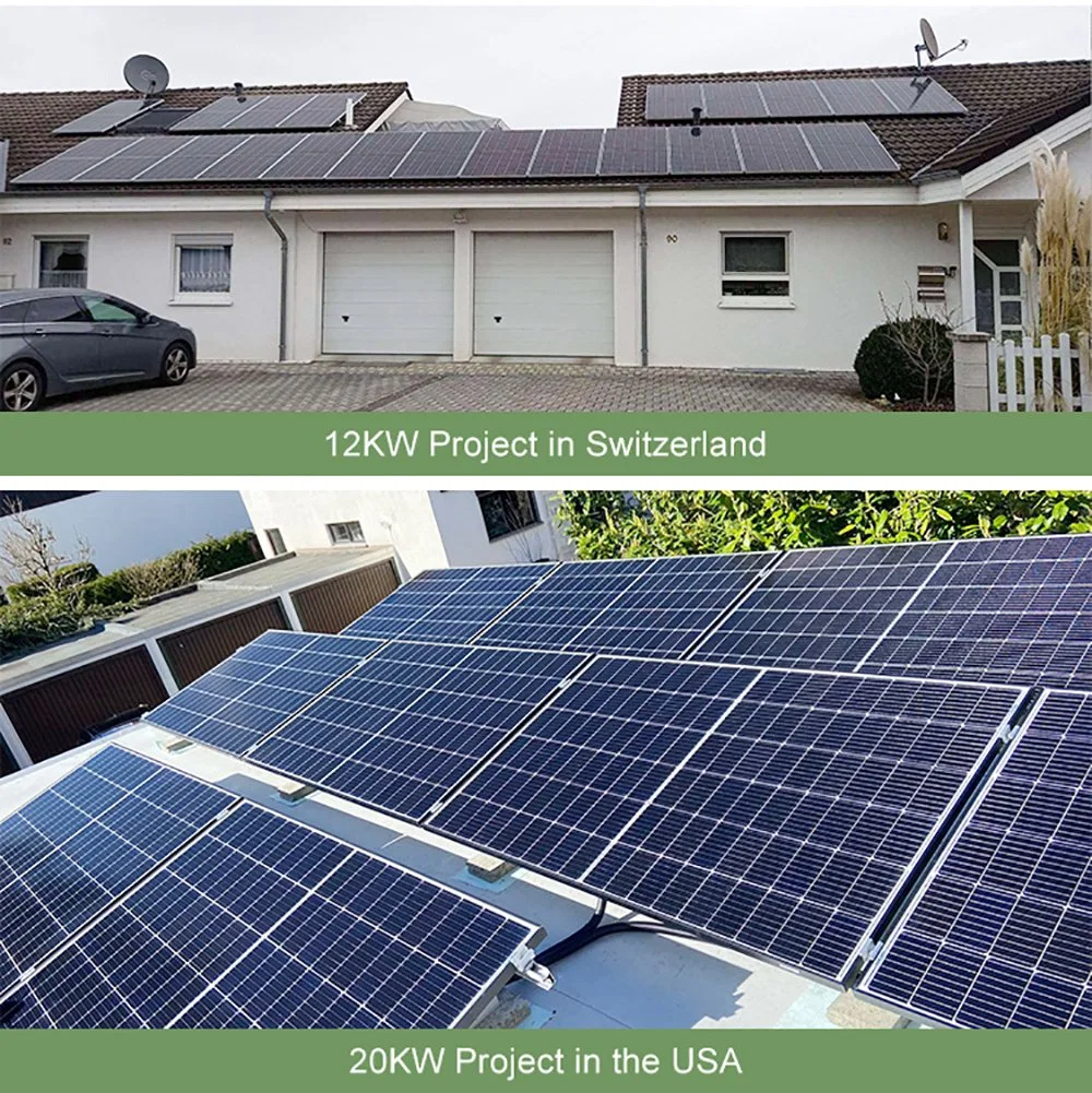 8kw 10kw 12kw Home Battery Storage PV off on Grid Hybrid Solar System