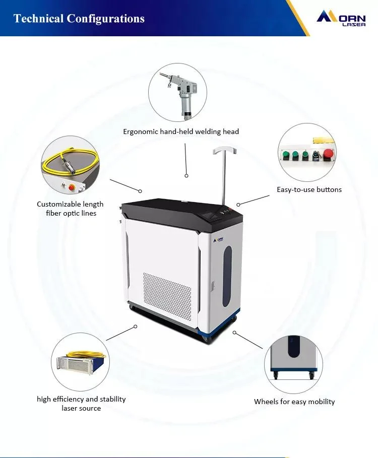 Huaxia Laser Welding Cutting and Cleaning Machine 2000W Mini Laser Welding Machine for Metal