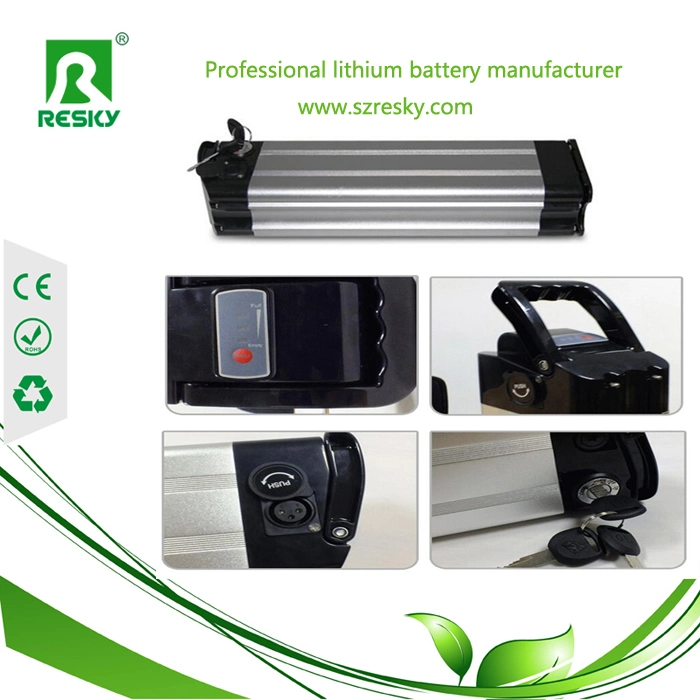 Lithium Ion Battery Pack 36V 10ah with BMS and 2A Charger