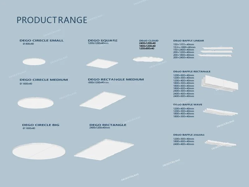 Suspended Ceiling Tiles Panels Fiberglass with Acoustical Panels