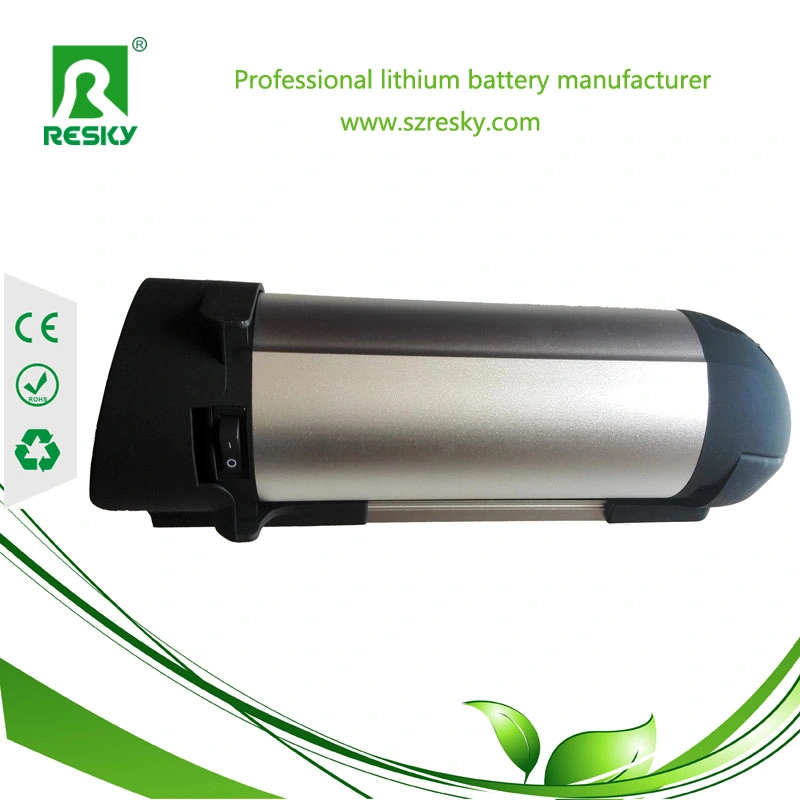 36V 9ah Dolphin Tube Li-ion Battery with BMS for Ebike