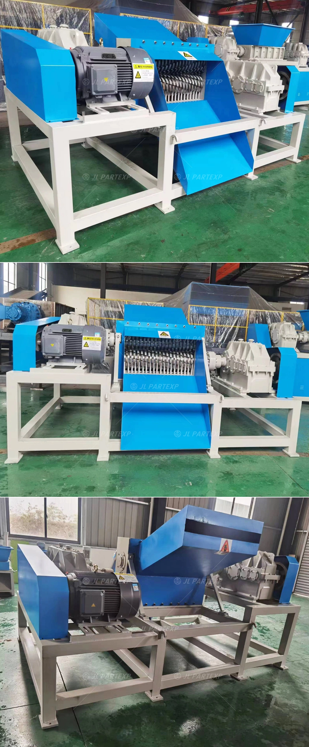 Side Feeding! Industrial Chipper/Foam/Metal/Tire Tyre/Plastic/Cardboard/Car Bumper/Steel Metal /Film/Wood Panel Pallet/Plywood/Log Shredder Machine