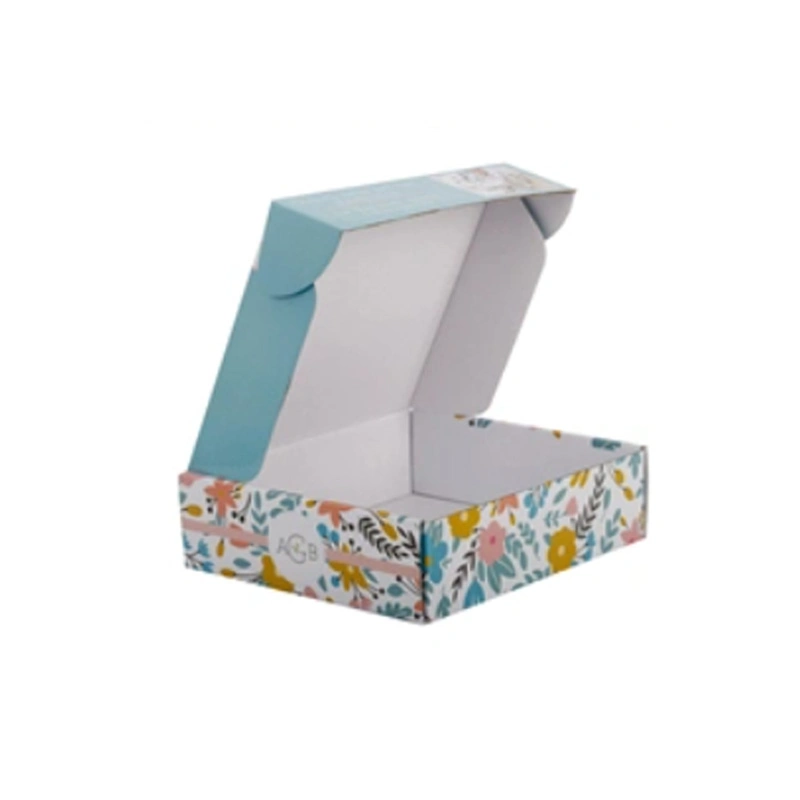 Custom Logo Colorful Corrugated Display Cardboard Gift Fruit Packaging Shipping Mailing Storage Thickened Paper Gift Packaging P. O. Boxes
