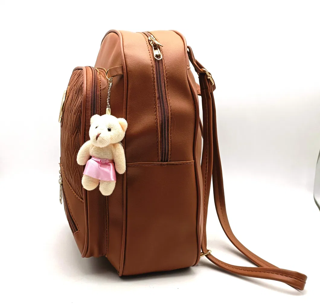 Brown Knapsack Small Medium and Big Fashion Bag Wholesale