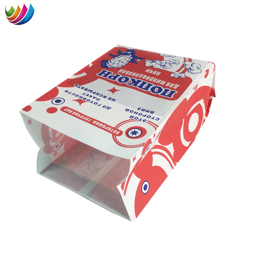 OEM/ODM China Manufacturer Small Paper Pouch Microwave Popcorn Packaging Bag